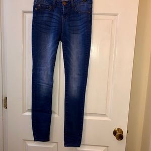 🌱 NO BOUNDARIES vibrant bright blue skinny jeans